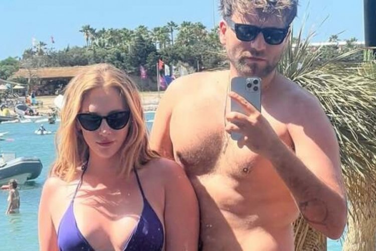 Hayal Köseoğlu'ndan aşk dolu tatil paylaşımı