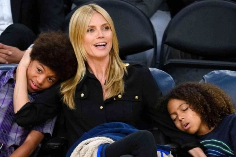 Heidi Klum'un iki oğlu artık kocaman birer adam oldu