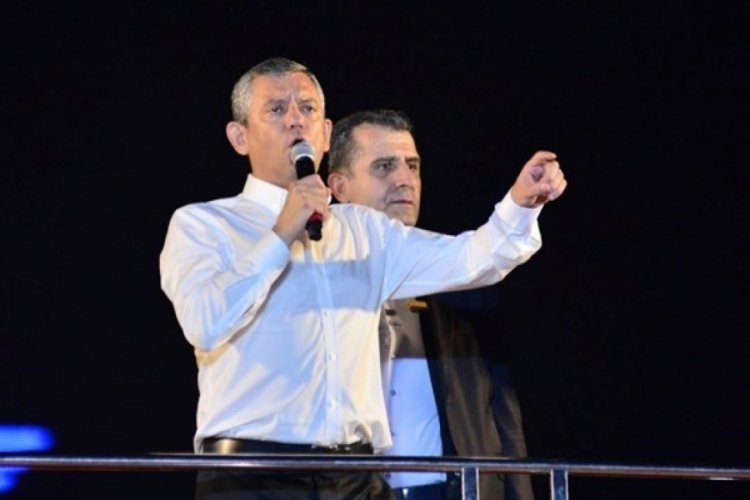 CHP lideri Özel: "Biz bu üç şeyin arkasındayız" 