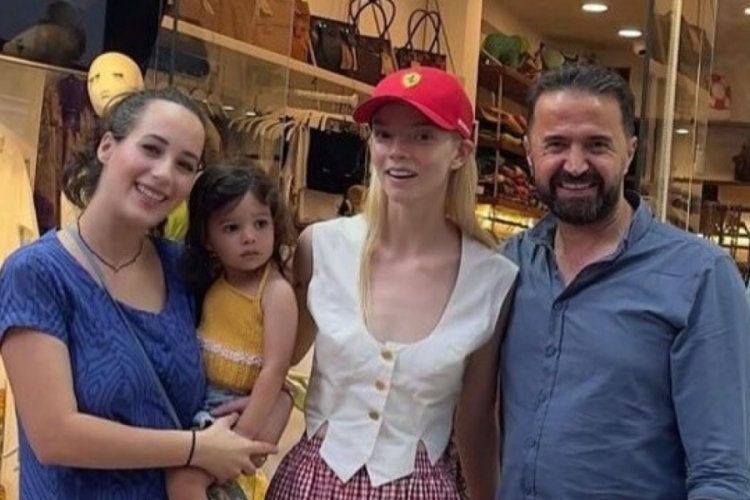 Ünlü oyuncu Anya Taylor-Joy, Bodrum'da