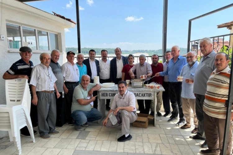 Bursa'da Müzeyyen Senar'ın köyünde anlamlı etkinlik