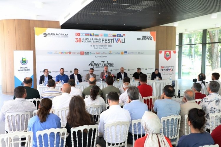 İnegöl'de 38. Uluslararası Kültür Sanat Festivaline geri sayım! 