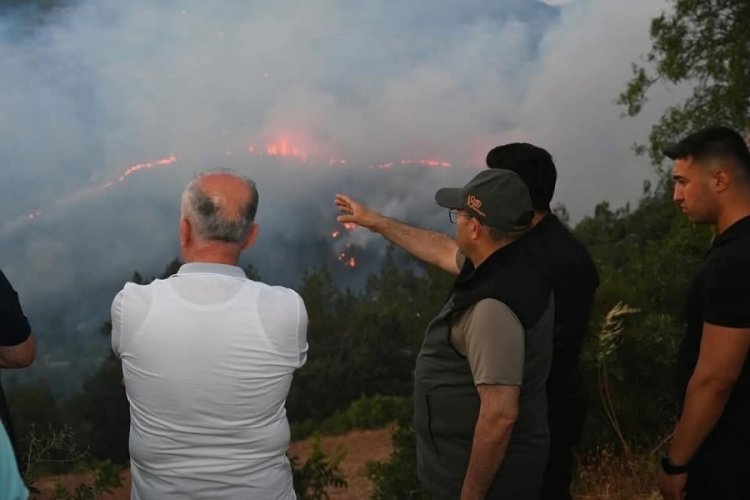 Büyük orman yangını Bursa'ya yaklaşıyor! 