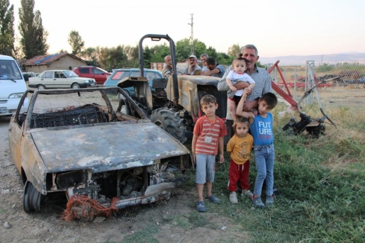 Her şey kül oldu! Torunlarıyla sokakta kaldı...