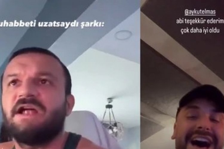 Aykut Elmas'tan Sefo taklidi