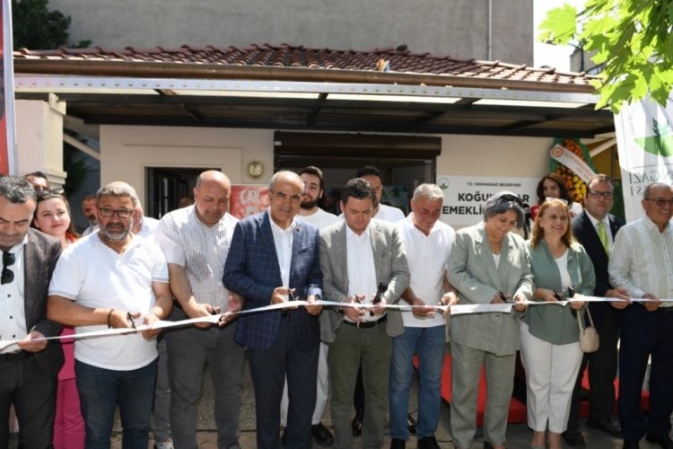Osmangazi'de emeklilere özel yeni buluşma noktası