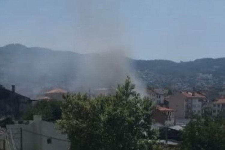 Bursa'da yangın paniği! Mahalle siren sesleriyle inledi...