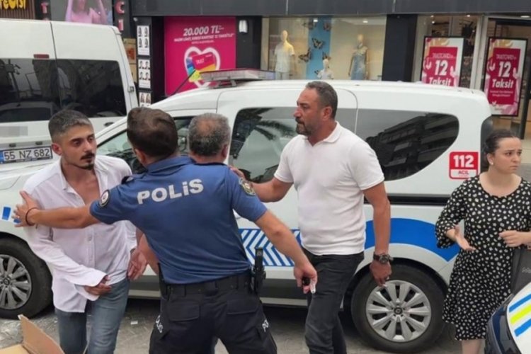 "Ne bakıyorsun?" kavgasında ortalık karıştı!