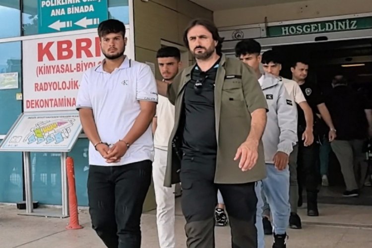 Bursa'da 8 göçmen yakalandı!