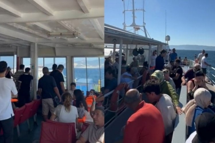 Marmara Denizi'nin ortasında can pazarı!