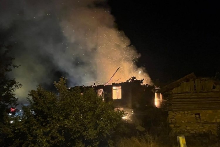 Bursa'da korku dolu anlar! Kül oldu...