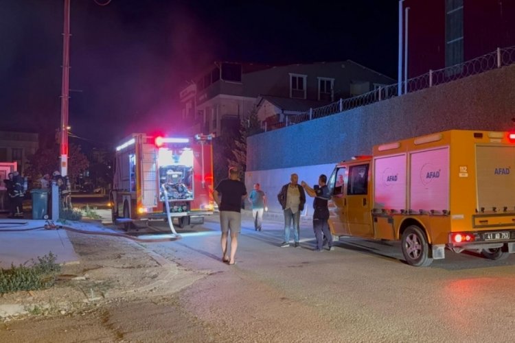 Ruhsatsız kömür tesisi üretime geçemeden mühürle tanıştı: Yangın çıktı