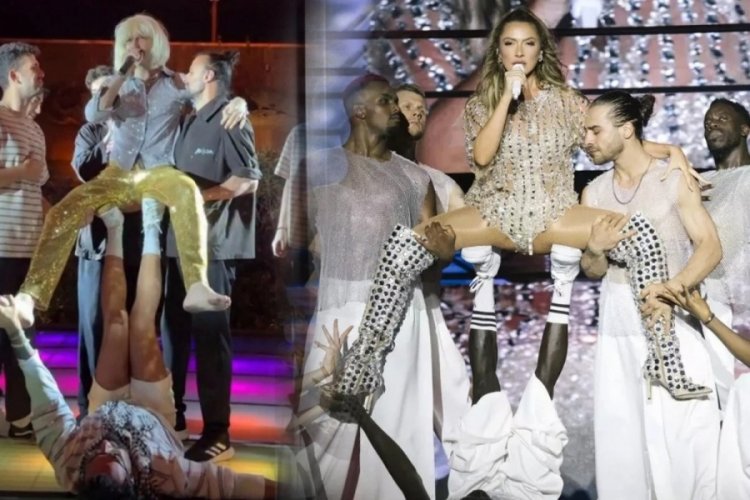 Hadise'nin sahne performansını ti'ye aldı