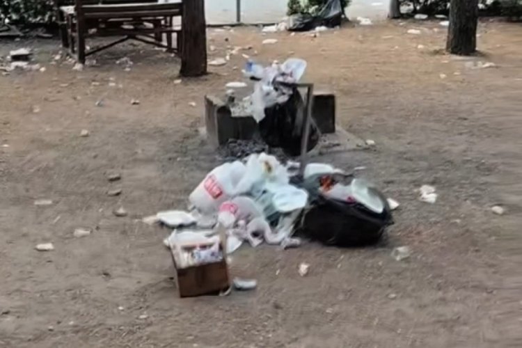 Yediler, içtiler, eğlendiler pisliği doğaya bırakıp gittiler
