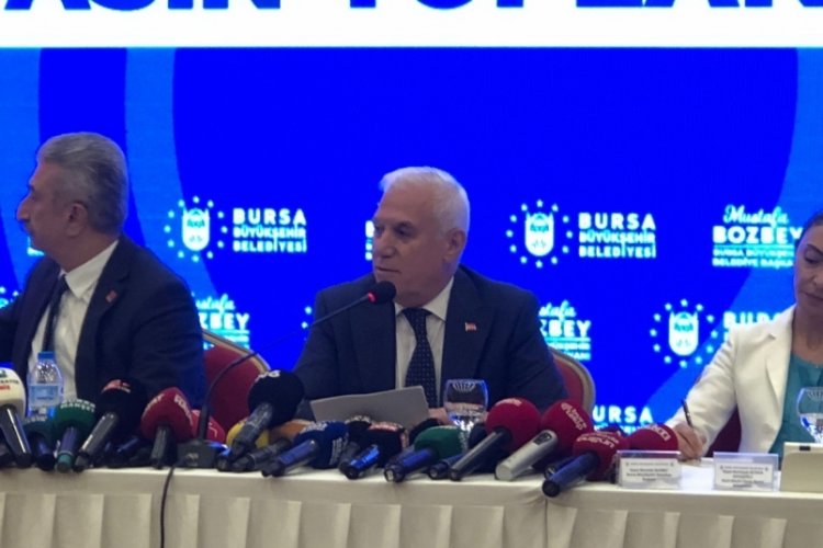 Başkan Mustafa Bozbey: "Para benim değil, 3.3 milyon Bursalı'nın"