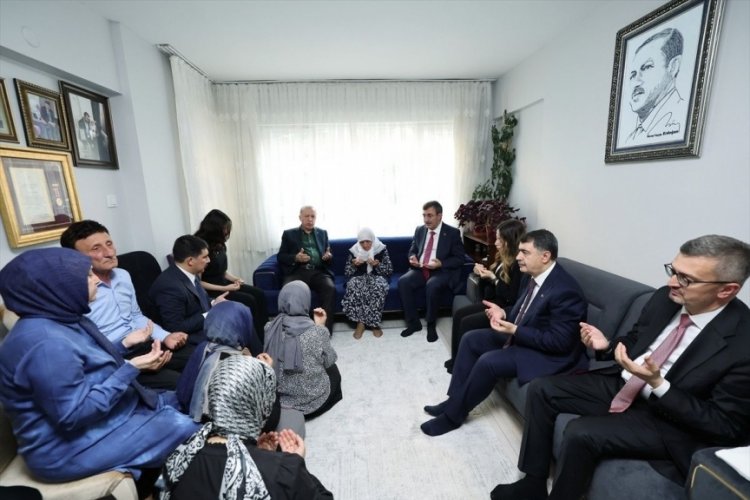 Cumhurbaşkanı Erdoğan'dan 15 Temmuz şehidinin ailesine ziyaret
