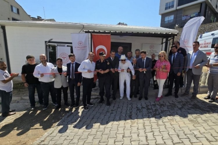 Mudanya'da Acil Sağlık Hizmetleri İstasyonu hizmete girdi