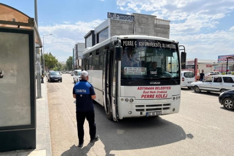 Toplu taşıma araçlarına sıkı denetim