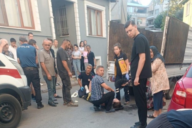 Bursa'da can pazarı! Yere savruldu...
