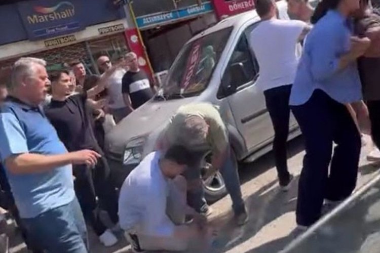 Karabük'te tornavidalı saldırı girişimi görüntülendi