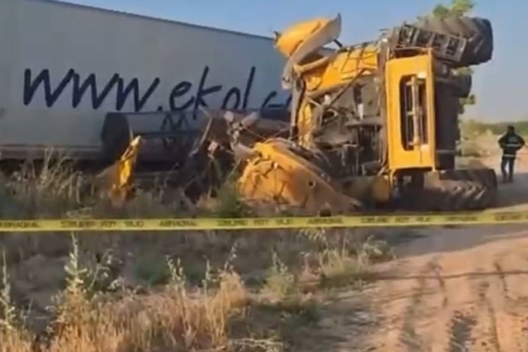 Konya-Aksaray yolunda feci kaza: 1 ölü, 1 yaralı