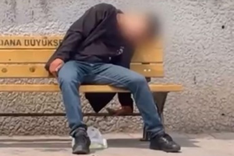 Madde bağımlısı kendinden geçti