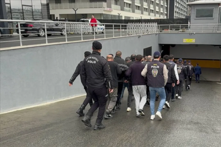 'Casperlar' suç örgütüne operasyonda gözaltına alınan 70 şüpheli tutuklandı