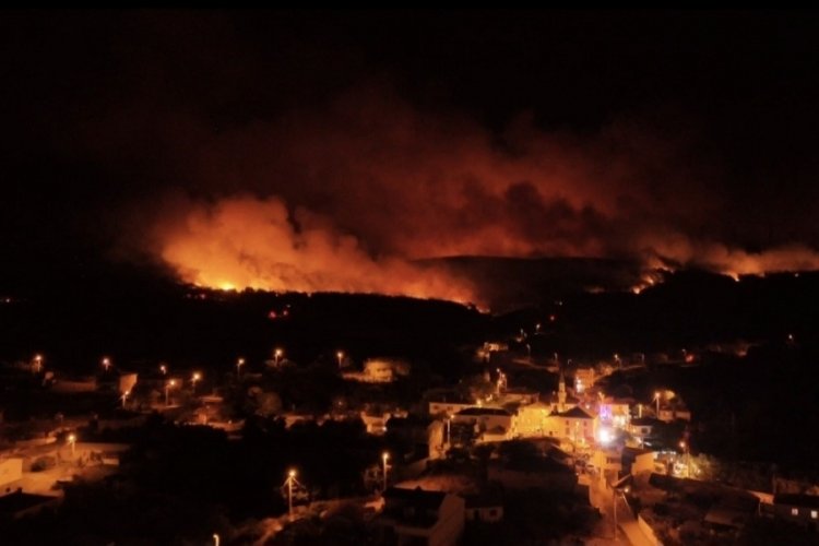 Tekirdağ'daki orman yangınına 21 hava aracı müdahale edecek