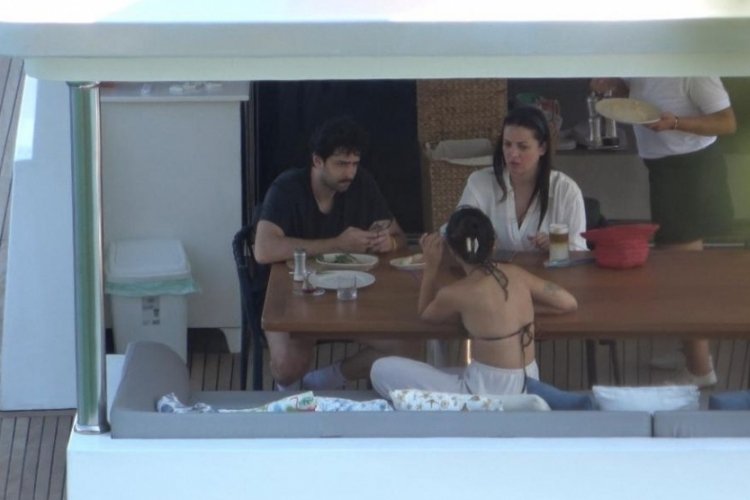 İrem Sak ile Furkan Korkmaz tatilde