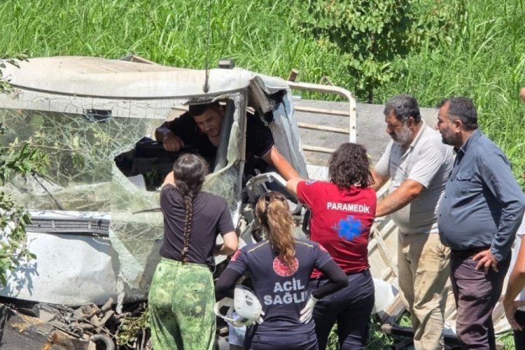 Trafik kazası: 1 yaralı