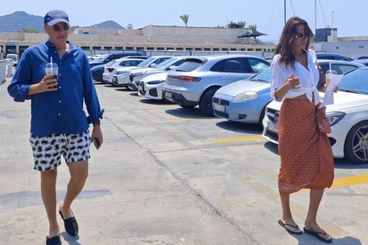 Güzide Duran ile Fikret Orman, Bodrum'da