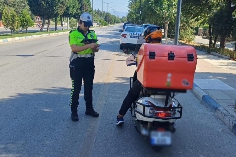 Motosiklet denetiminde 3 milyon lirayı aşkın ceza kesildi