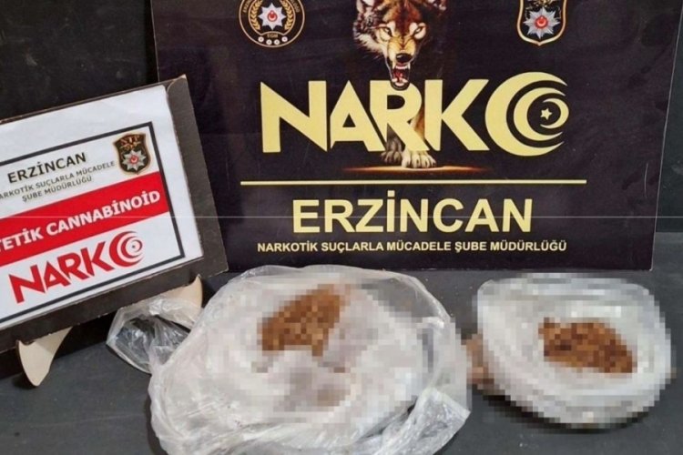 Erzincan'da uyuşturucu ele geçirildi
