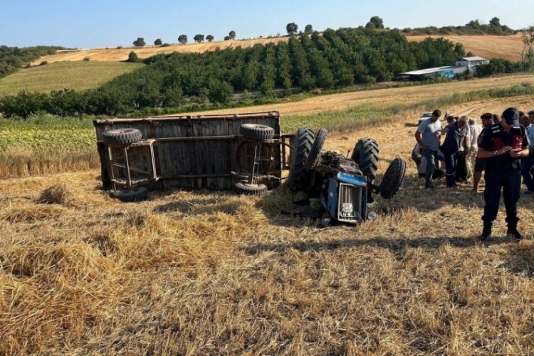 Bursa'da tarlada feci ölüm! Oracıkta can verdi...