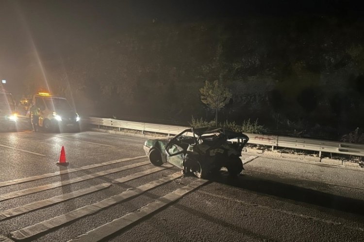 Ölümlü kazaya karışan sürücü 2.38 promil alkollü çıktı