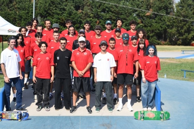 Kaykay Milli Takımı'nın tercihi Osmangazi oldu