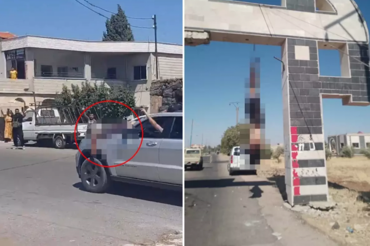 Bölgeden gelen görüntüler korkunç!