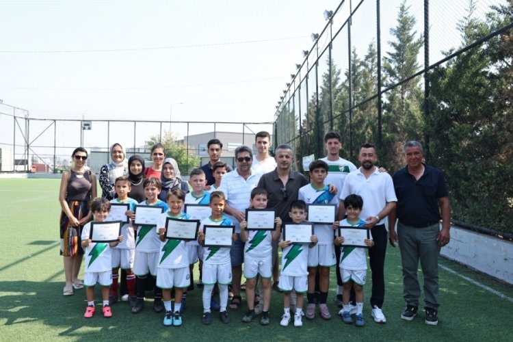 Nilüfer Yaz Spor Okulları'nda sertifika heyecanı