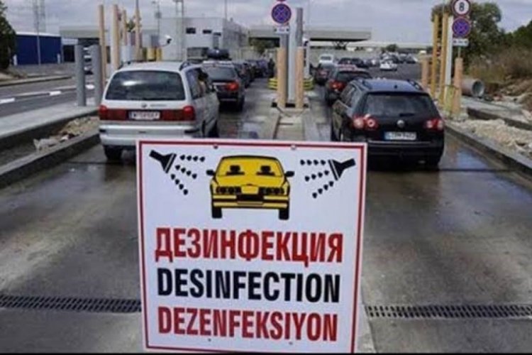 Bulgaristan'a açılan sınır kapılarında dezenfeksiyon ücreti kaldırıldı