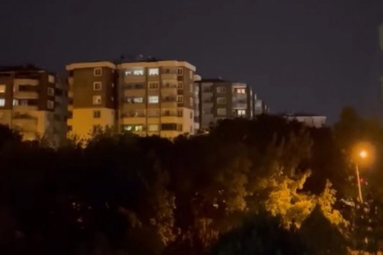 Bursa'da mahalleyi ayağa kaldıran ses! Saatlerdir devam ediyor...