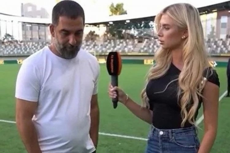 Arda Turan'ın Ukraynalı muhabir Daria ile röportajı gündem oldu