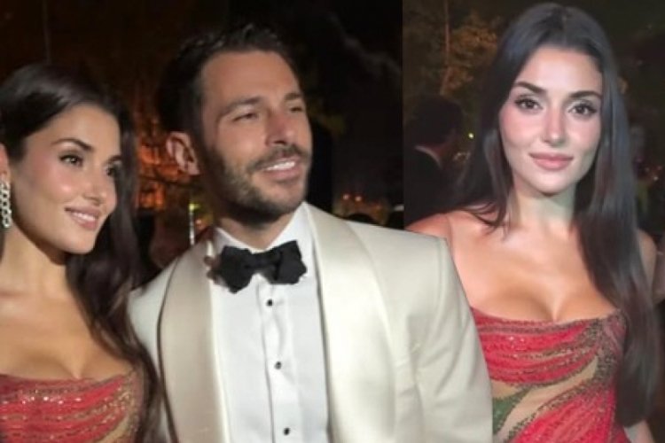 Hande Erçel ile Hakan Sabancı, düğünde