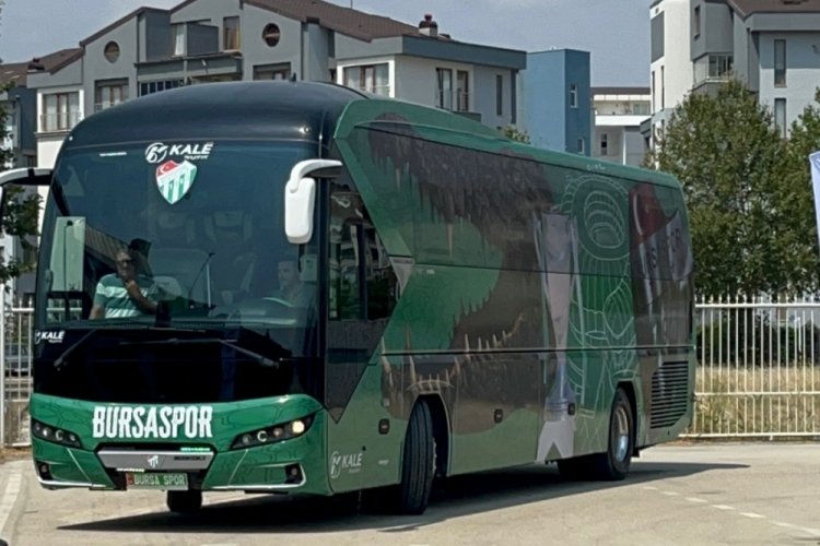 Bursaspor'un yeni takım otobüsü ortaya çıktı! Yan tarafı tüyleri diken diken ediyor...