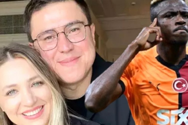  Ünlü çiftin arasına 'Osimhen' girdi 