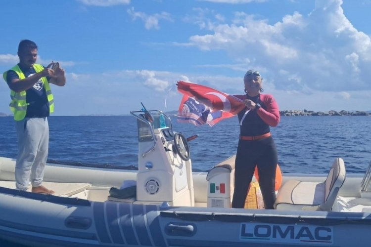 Sinem Serinkan, Manhattan 20 Bridges Swim parkurunda Türkiye'yi temsil etti