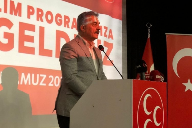 MHP Gürsu'da üye katılım programı düzenledi: Büyükataman'dan gündeme dair mesajlar
