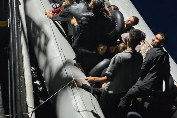 Çanakkale'de çok sayıda düzensiz göçmen yakalandı! 