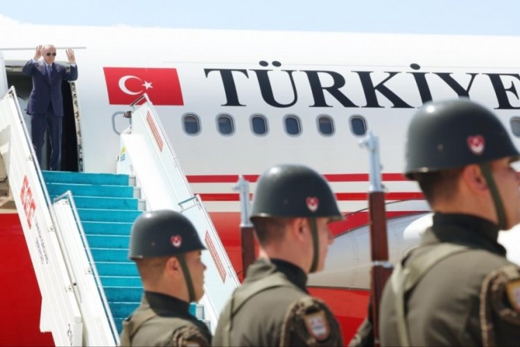 Cumhurbaşkanı Erdoğan KKTC'ye gitti
