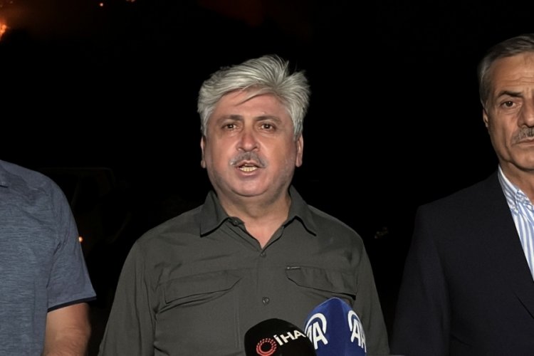 Sakarya Valisi Doğan: İki mahalleyi boşalttık, yangının ilerlediği mahallede tedbirleri aldık