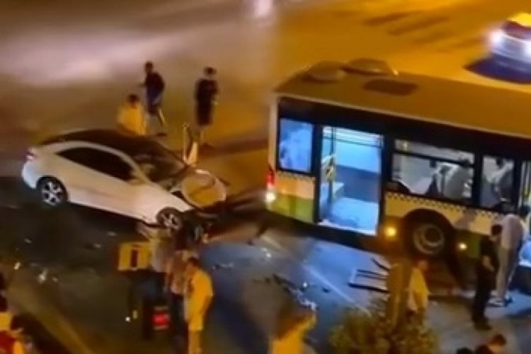 Bursa'da gece yarısı faciadan dönüldü!